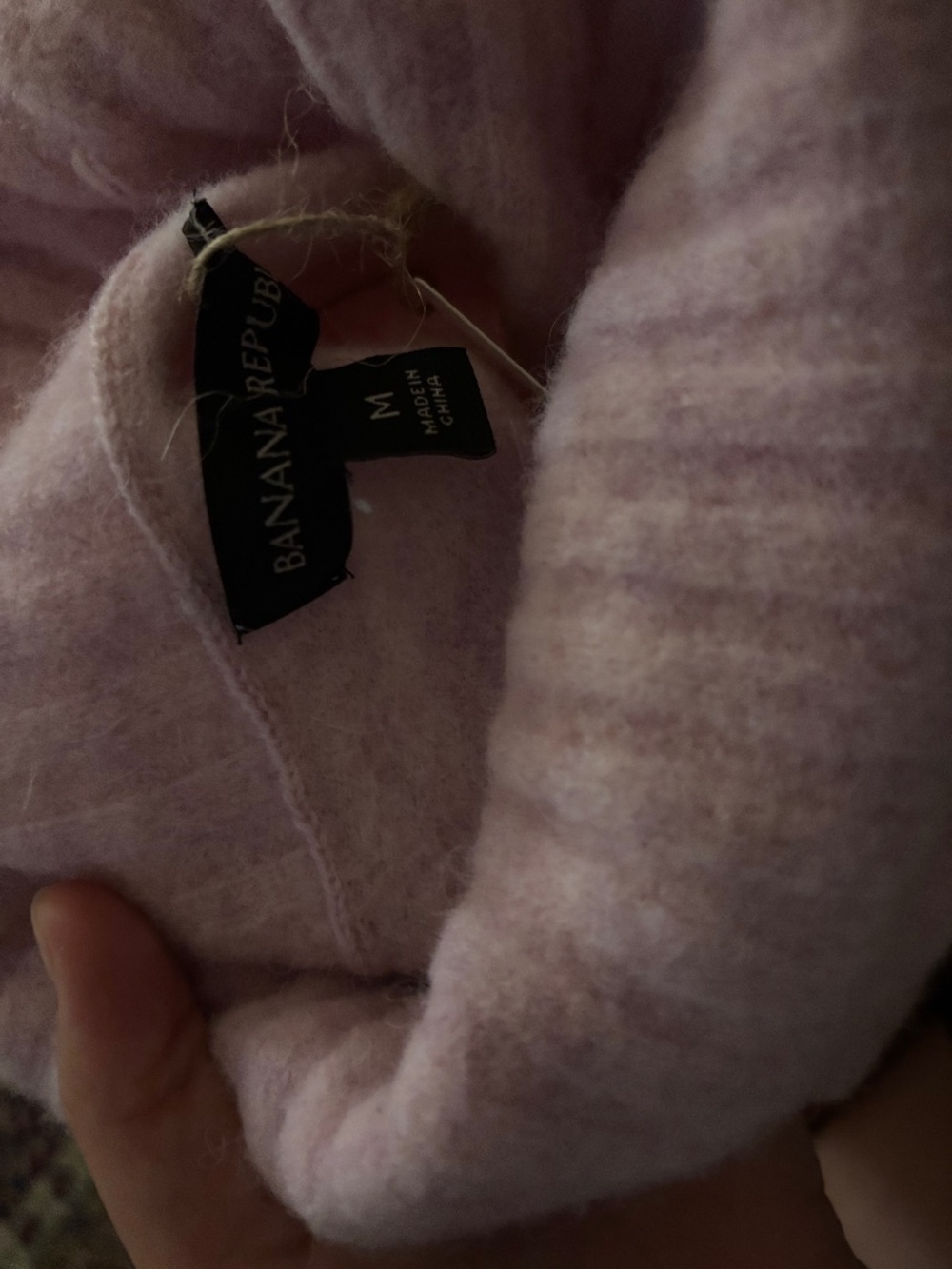 Pink banana republic turtle neck